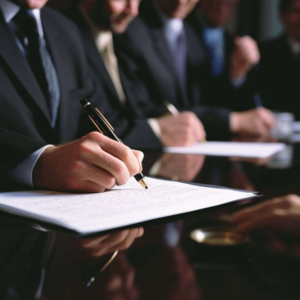 view professional business people working together 1